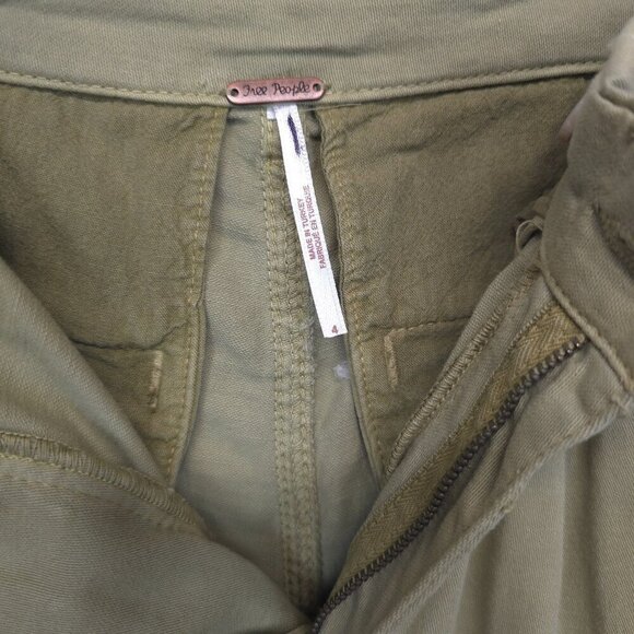Free People High Waist Abby Chino Pants Size 4 - Picture 6 of 8